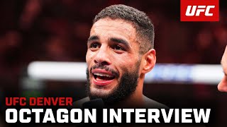 Gabriel Bonfim Octagon Interview | UFC Denver