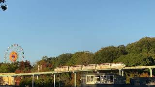 東山動植物園 スカイビュートレインと観覧車