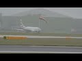 full hd ba cityflyer emergency landing at manchester airport