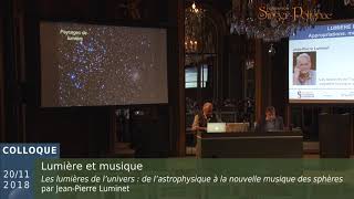 Les lumières de l'univers : de l'astrophysique à la nouvelle musique des sphères