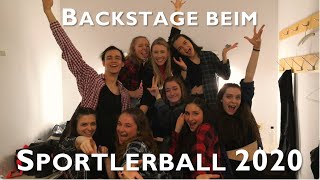 Backstage beim Sportlerball 2020 | The Vactivities