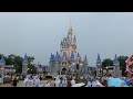 Magic Kingdom Summer Day 2024 Sights & Sounds w/ Rain in 4K | Walt Disney World Orlando Florida