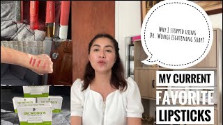 Vlog.My current favorite lipstick | Why I stopped using Dr. Wongs Lightening Soap? Honest Review