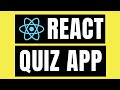 Build a Quiz App with useReducer + useContext - React Hooks Tutorial for Beginners