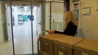 How to store records at the records center.