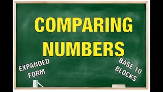 Comparing Numbers using Base 10 Blocks, Expanded Form