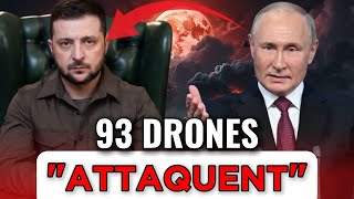 93 DRONES EN UNE NUIT : Le Conflit Russie-Ukraine Explose