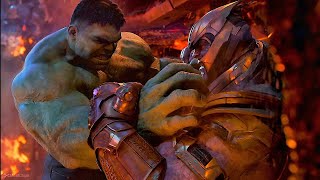 Thanos Vs Hulk - Fight Scene - Avengers Infinity War (2018) Movie CLIP 4K [HDR]