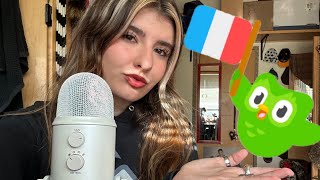 [ASMR] IN FRENCH 🇫🇷 (Duolingo Pt.3)