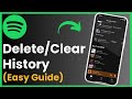 How To Clear Spotify Recently Played List !