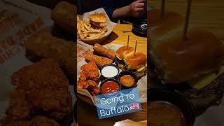 Chili's in Buffalo🇺🇸 #2023 #buffalo #canada #vlog #travel #greedy #lunchtime