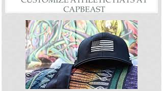 Customize athletic hats at CapBeast