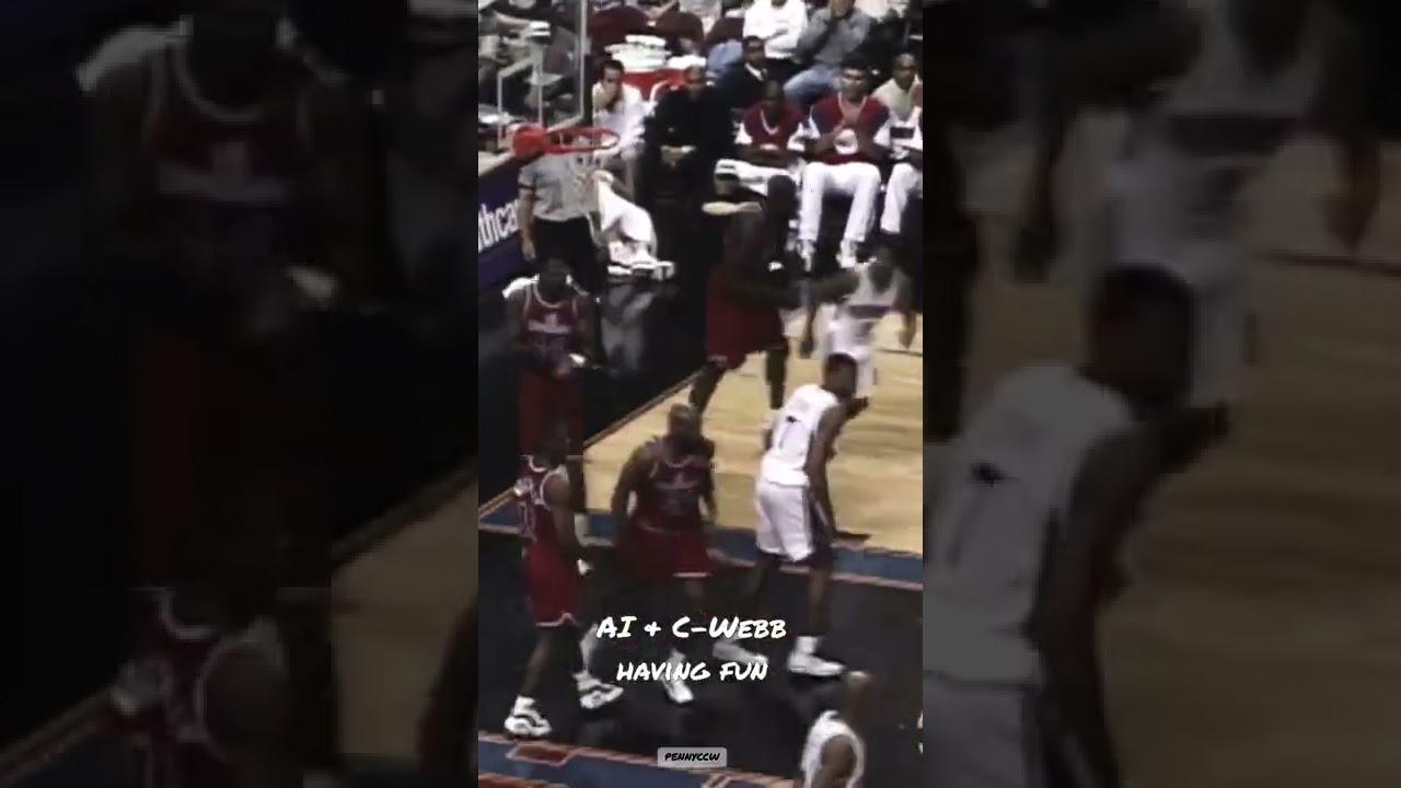 Allen Iverson And Chris Webber Are Having Fun After AI Hit Him With A ...