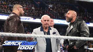 Batista takes a dig at Triple H during Evolution's reunion: SmackDown 1000, Oct. 16, 2018