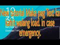 New tutorial Maka pag Text ka kahit walang load. in case emergency.