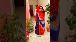 How to Wear Rajputi Odhna | Rajputi Odhna Hack | #shorts