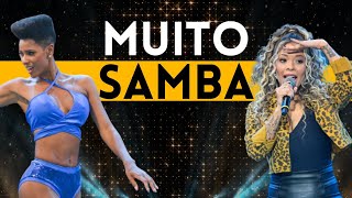 Bailarina do Faustão impressiona em solo de samba com Juliana Diniz