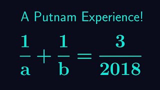 A cool number theory problem from the Putnam exam