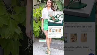 Recreating Jhanvi's  look #myntra #shorts #viral #haul #haulvideo #jhanvikapoor