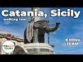 Catania, Sicily Walking Tour - With Captions!