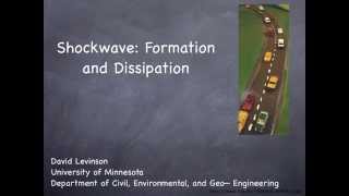 Shockwave Formation and Dissipation
