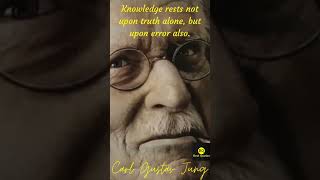 Carl Jung Best Quotes: Knowledge | #shorts #quotes #viral #psychology