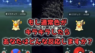 【ミニ動画】色の違いが少ない色違いを加工でキラキラさせて友人に見せてみた！【ポケモンGO】