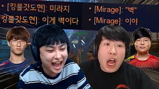 도현(쪼낙) vs 미라지 (게구리) 누가 \