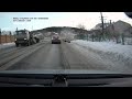 Truck's Load Rolls into Oncoming Traffic || ViralHog