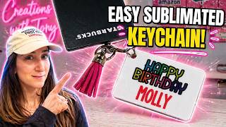 Sublimation Keychain Tutorial (Step-by-Step for Beginners!)