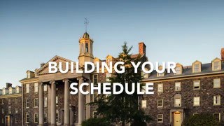 Course Registration How-to - 3. Building your schedule