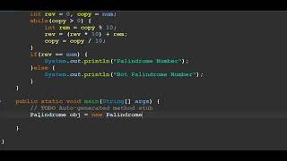 How to check palindrome using reverse function in Java?