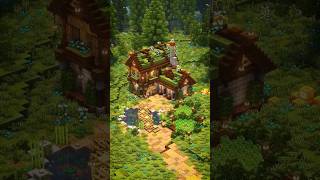 Minecraft forest house #minecraft