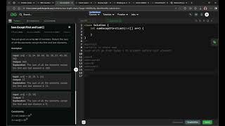 Sum Except First and Last - Basic - GeeksforGeeks