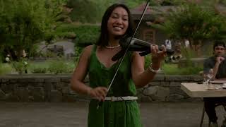 Electric Violin Covers -Instrumental Covers at The Estate Yountville Napa - San Francisco Violinist