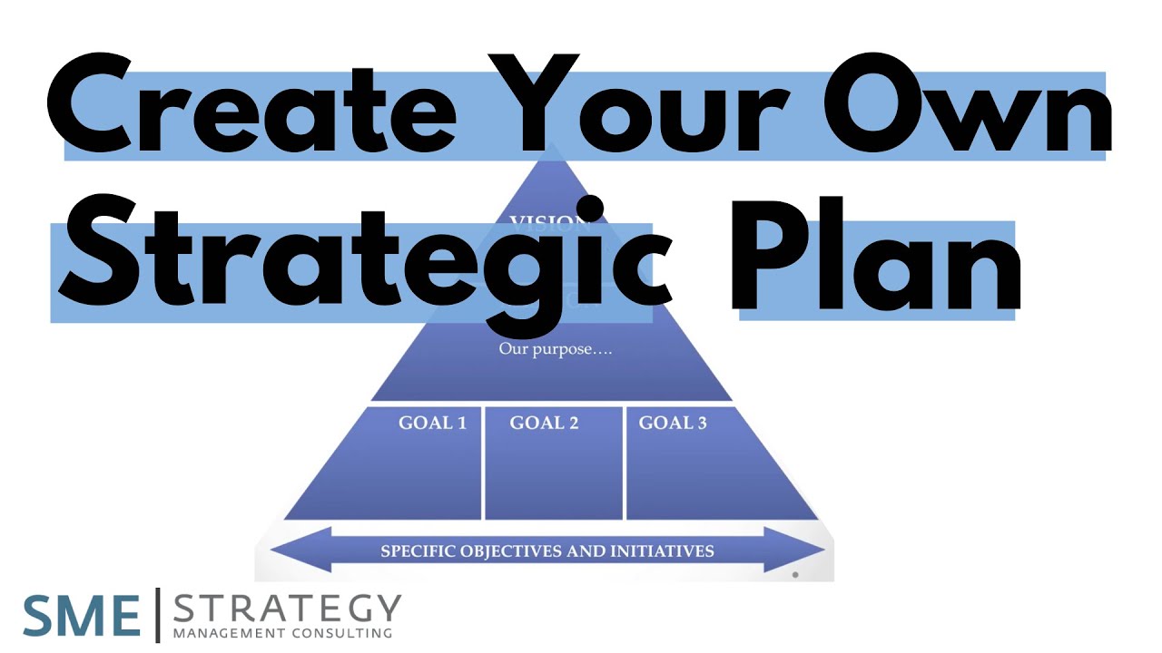 How To Write A Strategic Plan