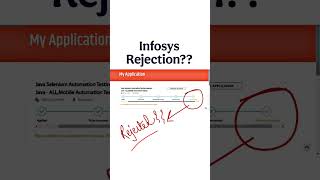 Infosys Decision Pending, Application In Review Means Selected?? #infosys #comfortzonewithmanish2