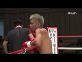 【official】大沢文也 vs “バズーカ”巧樹 krush.88 krushライト級 3分3r・延長1r