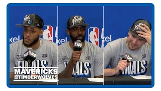 Mavs-Timberwolves Game 5 | Daniel Gafford, Kyrie Irving, Luka Doncic post-game interviews 5.30.24
