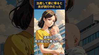 🌸祝40万回、子どもを出産して帰宅すると夫が旅行中だった