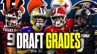 AFC North 2026 NFL Draft Grades: Browns, Bengals, Ravens and Steelers