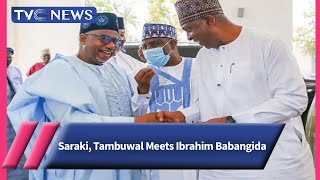 (ANALYSIS) Saraki, Tambuwal Meets Ibrahim Babangida as PDP Prepare for 2023 Elections