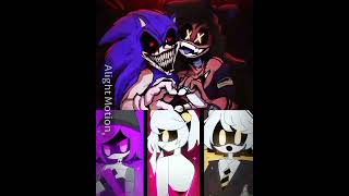 Sonic.exe \u0026 Cyn vs MD Trio Collab 11 | Winner @Luffyzin974 #edit #muderdrones #collab