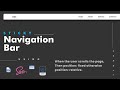 How to make sticky navigation bar with explain step by step?