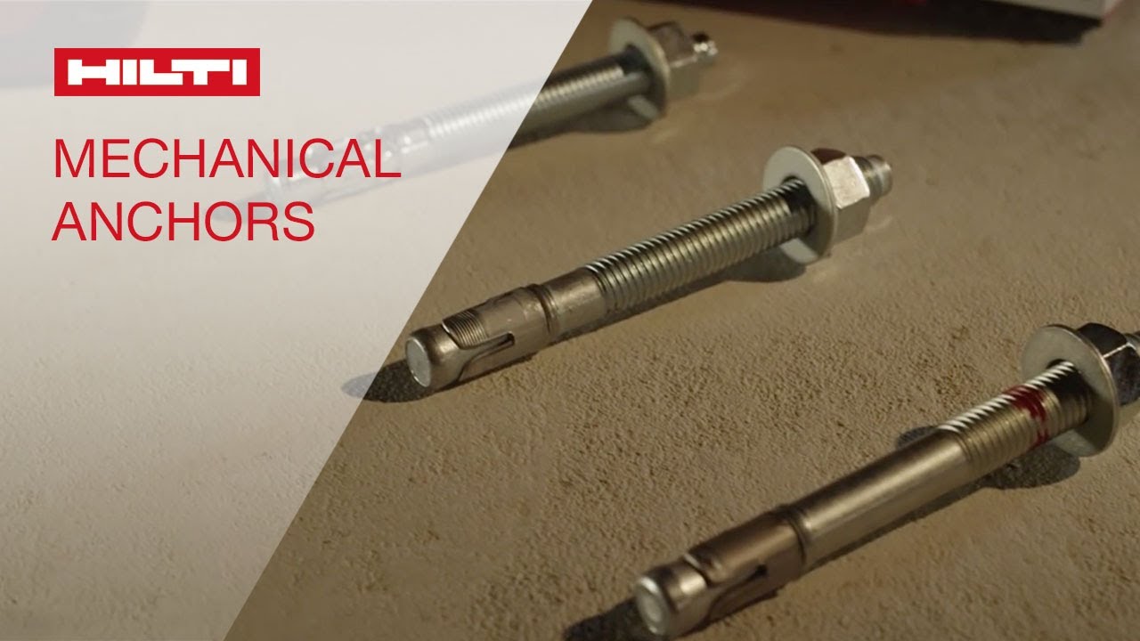 Hilti Anchor Portfolio - KWIK BOLT® Anchors - YouTube