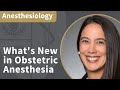 What's New in Obstetric Anesthesia | Anesthesiology Grand Rounds