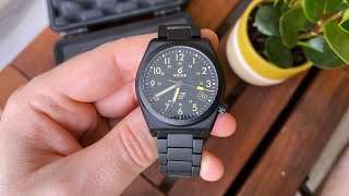 Best Value Titanium Field Watch now in Black DLC - Boldr Black Dawn