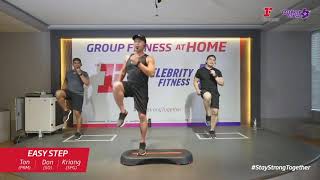 Group Fitness at Home : Easy Step 30/3/2020