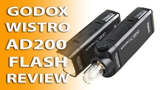 Godox AD200 Wistro / Flashpoint eVOLV 200 TTL Review. Is it a strobe or a flash?