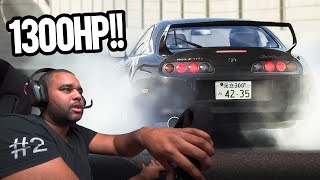 THIS 1300HP SUPRA IS UNBEATABLE IN ASSETTO CORSA!!